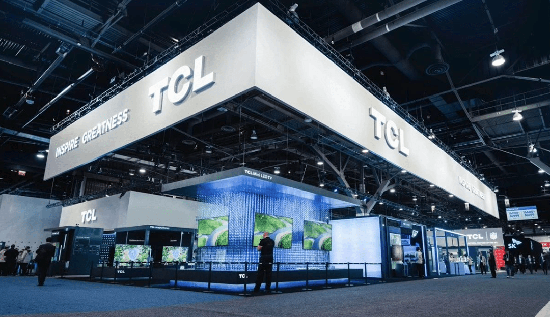 TCL5500jcjc线路检测亮相2023CES主展馆 引领屏显技术新方向